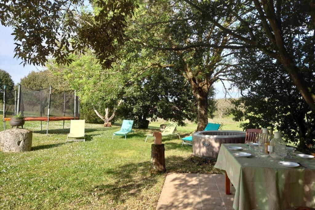 Entre Pierre Et Vigne - Charming Former Winery Farmhouse With Hot Tub & Swimming Pool Monestier  Luaran gambar