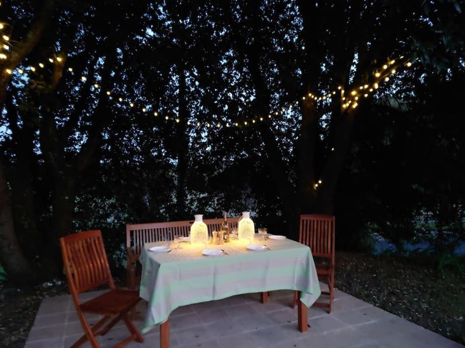 Entre Pierre Et Vigne - Charming Former Winery Farmhouse With Hot Tub & Swimming Pool Monestier  Luaran gambar